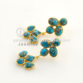 Turquoise Gemstone 925 Sterling Silver Earring Wholesale Supplier for Earring